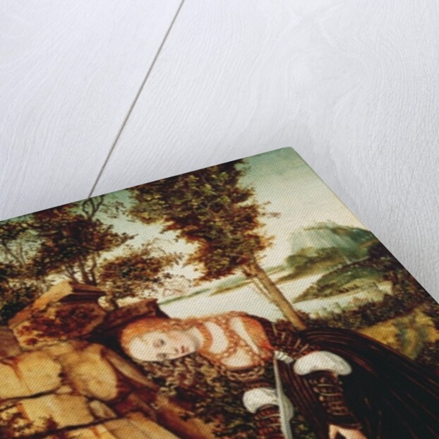Pyramus and Thisbe by Lucas the Elder Cranach