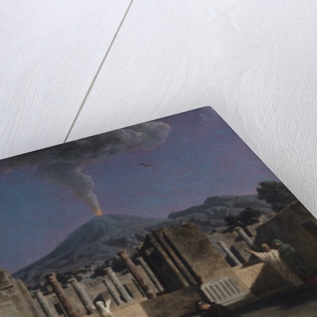 Ruins of Pompeii, 1866 by Paul Alfred de Curzon