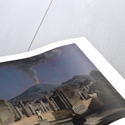 Ruins of Pompeii, 1866 by Paul Alfred de Curzon