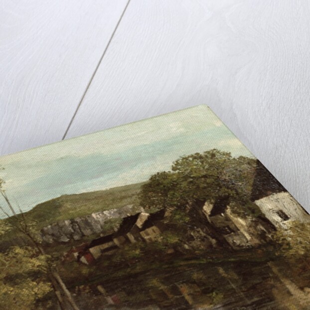 The Reflection of Ornans, c.1872 by Gustave Courbet