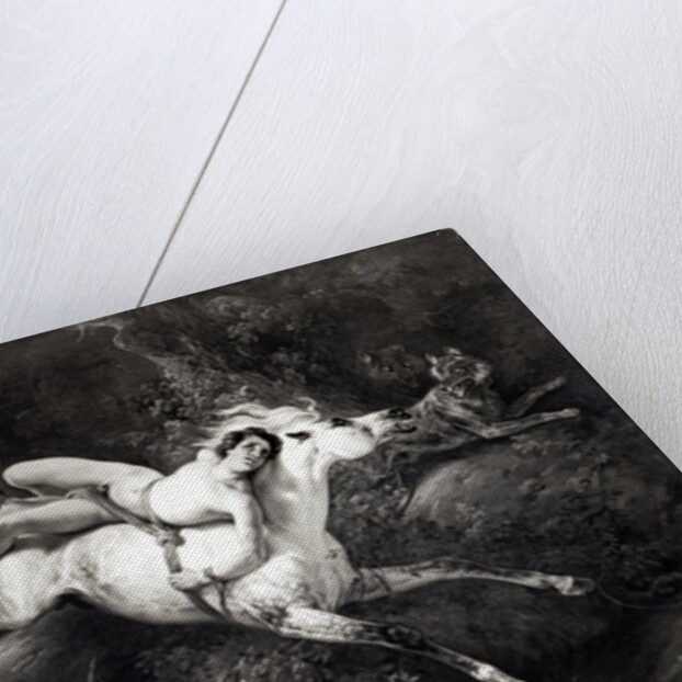 Mazeppa, 1826 by Emile Jean Horace Vernet