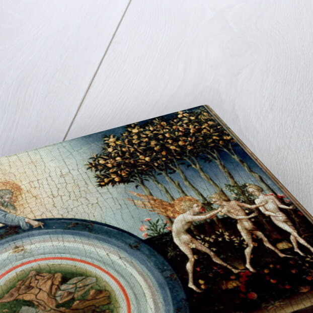 The Creation of the World and the Expulsion from Paradise, 1445 by Giovanni di Paolo di Grazia