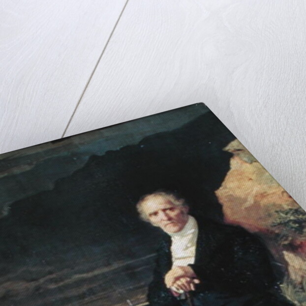 Portrait of Charles Fourier by Jean Francois Gigoux