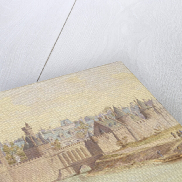 The Tour de Nesles by Theodor Josef Hubert Hoffbauer