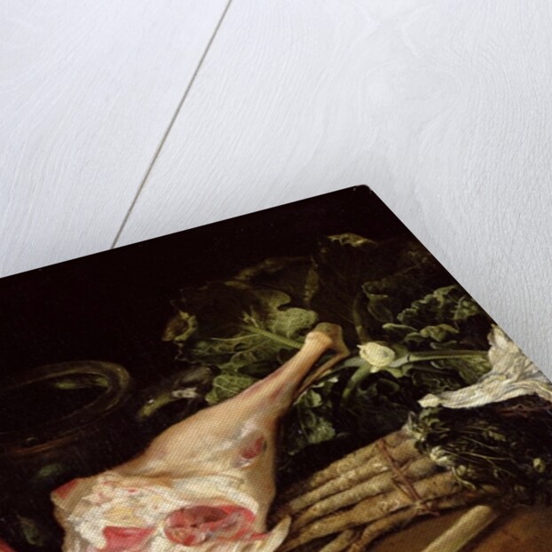 Kitchen Table, Still Life by Michel-Honore (attr. to) Bounieu