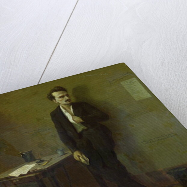 Henri Rochefort in Mazas Prison, 1871 by Armand-Desire Gautier