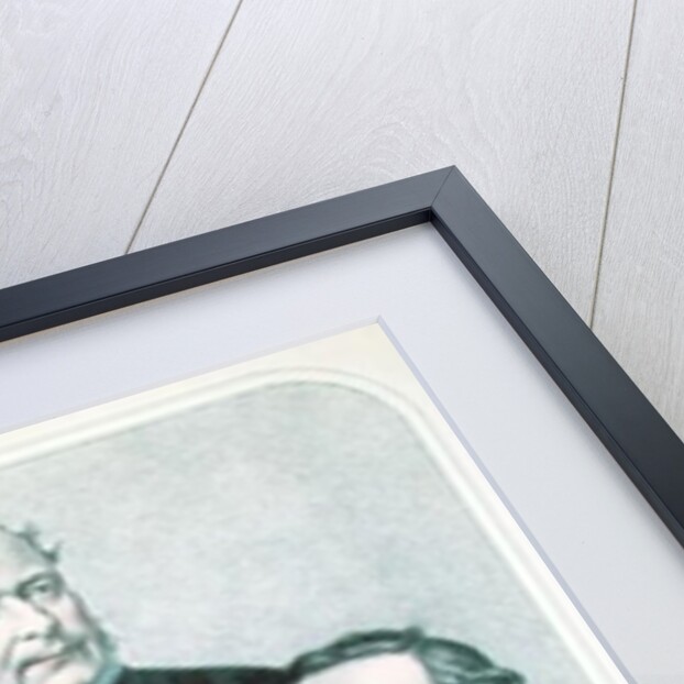 Famous Men of the French Republic: Jules Ferry Jules Grevy Leon Gambetta Victor Hugo and Louis Blanc 1873 by French School