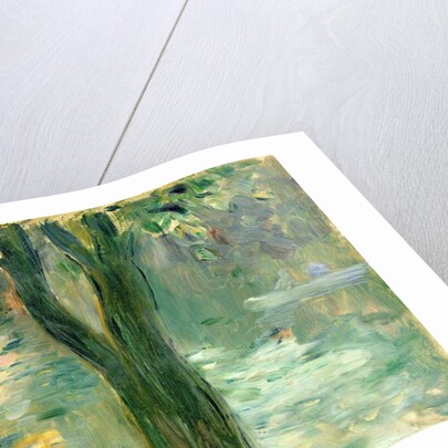 Sunset over the Lake, Bois de Boulogne, 1894 by Berthe Morisot