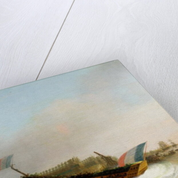 Napoleon and Marie-Louise at the Launch of 'The Friedland' at Antwerp, 2nd May 1810 by Mathieu Ignace van Bree