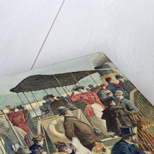 Parisians Returning from the Countryside by French School