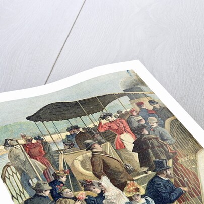 Parisians Returning from the Countryside by French School