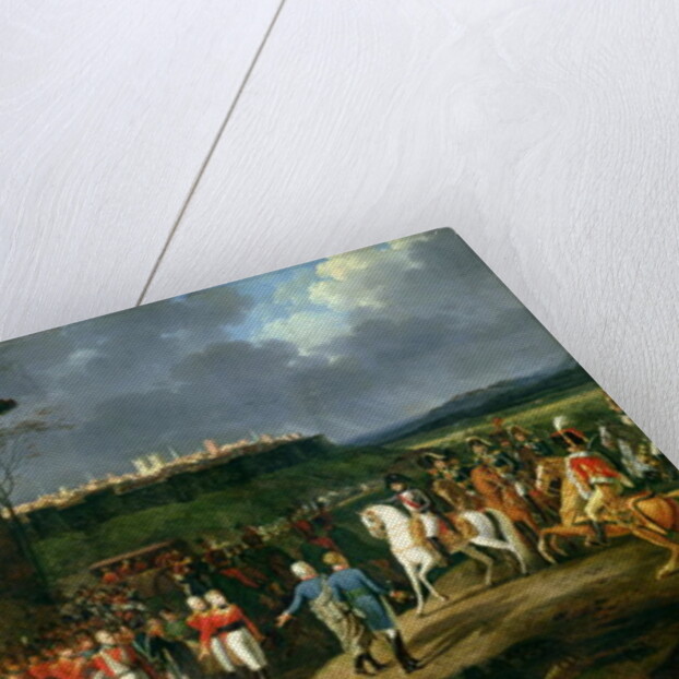 The English Prisoners at Astorga Being Presented to Napoleon Bonaparte in 1809, 1810 by Hippolyte Lecomte
