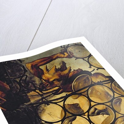 The Devil attacking the window by Matthias Grunewald