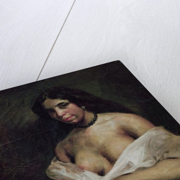 A Mulatto Woman, c.1821-24 by Ferdinand Victor Eugene Delacroix