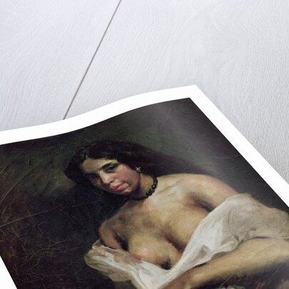 A Mulatto Woman, c.1821-24 by Ferdinand Victor Eugene Delacroix