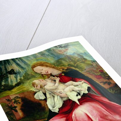 The Virgin and Child by Matthias Grunewald