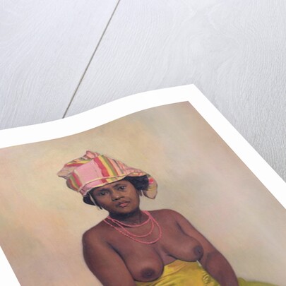 African Woman, 1910 by Felix Edouard Vallotton