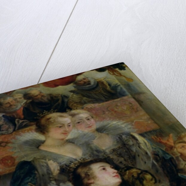 The Medici Cycle: The Coronation of Marie de Medici at St. Denis, 13th May 1610 by Peter Paul Rubens