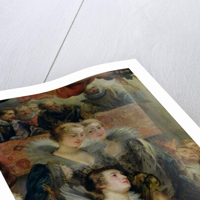 The Medici Cycle: The Coronation of Marie de Medici at St. Denis, 13th May 1610 by Peter Paul Rubens