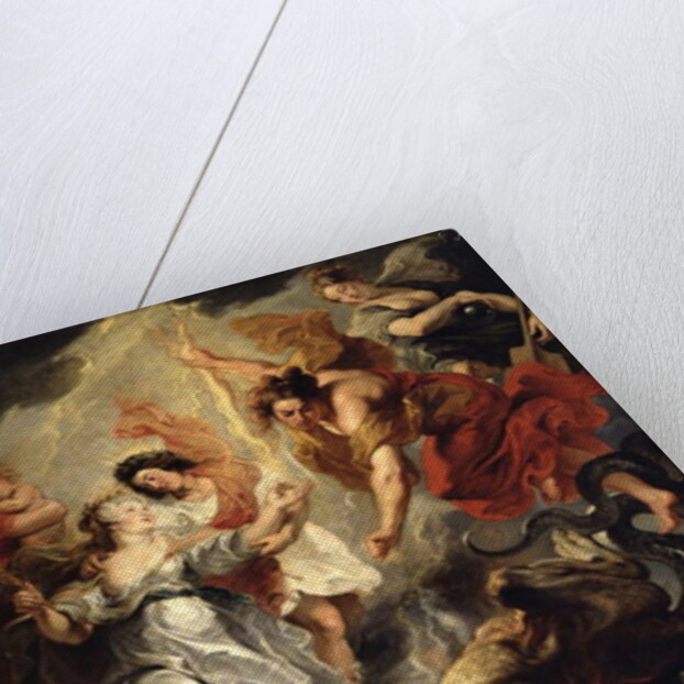 The Reconciliation of Marie de Medici and her son, 15th December 1621, 1621-25 by Peter Paul Rubens