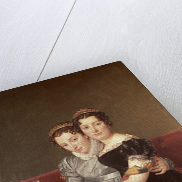 Zenaide and Charlotte Bonaparte, 1822 by Jacques Louis David