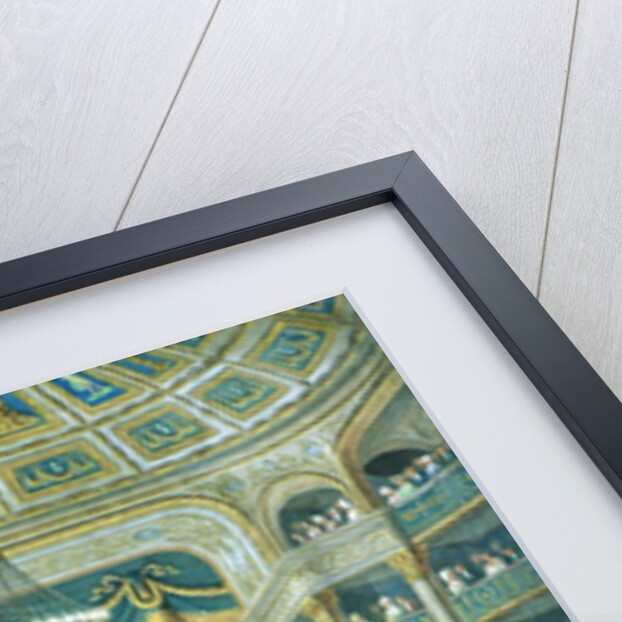 View of the Stage of the Paris Opera, Rue Richelieu, Paris by French School