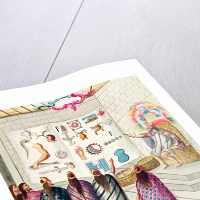 Tome 3 f.118, Teaching the Reading of Manuscripts by Diego Garcia Panes y Avellan