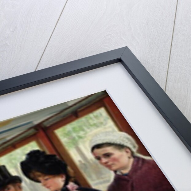 On the Omnibus, 1880 by Maurice Delondre