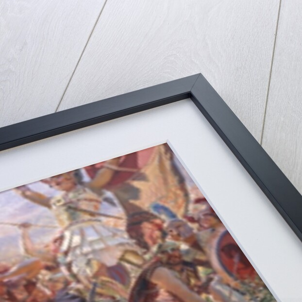 The Battle of Marathon, 1859 by Georges Marie Rochegrosse