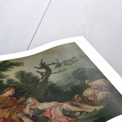 The Sleeping Shepherdess by Francois Boucher