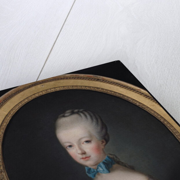 Portrait of Marie-Antoinette de Habsbourg-Lorraine after the painting by Joseph Ducreux 1770 by Jean Baptiste Charpentier