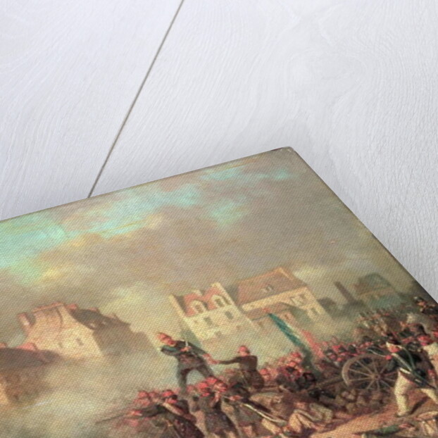 An Officer Giving the Order to Fire by Tony Francois de Bergue