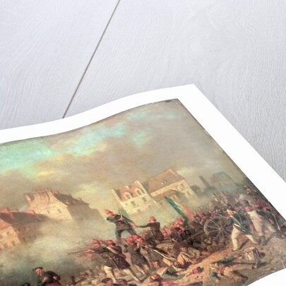 An Officer Giving the Order to Fire by Tony Francois de Bergue