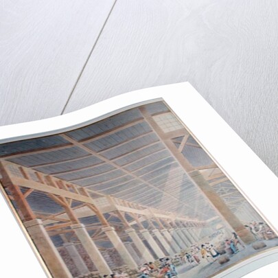 View of 'La Halle aux Vins', before 1808 by Auguste Hibon