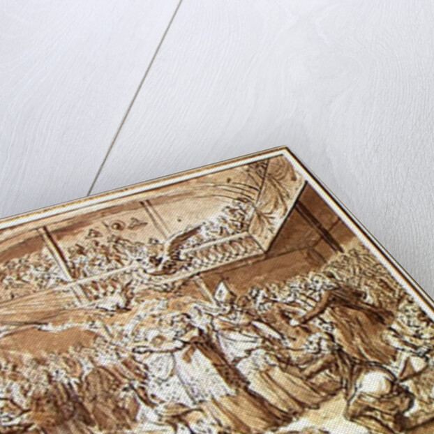 Caricature of the clergy at the Constituent Assembly of December 1790 by Claude Louis Desrais