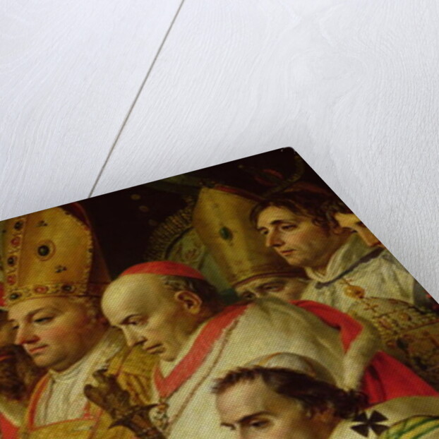 The Consecration of the Emperor Napoleon and the Coronation of the Empress Josephine by Pope Pius VII 2nd December 1804, 1807 by Jacques Louis David