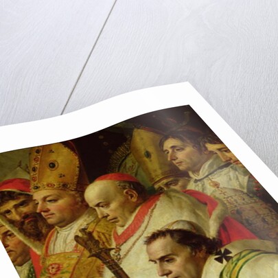 The Consecration of the Emperor Napoleon and the Coronation of the Empress Josephine by Pope Pius VII 2nd December 1804, 1807 by Jacques Louis David