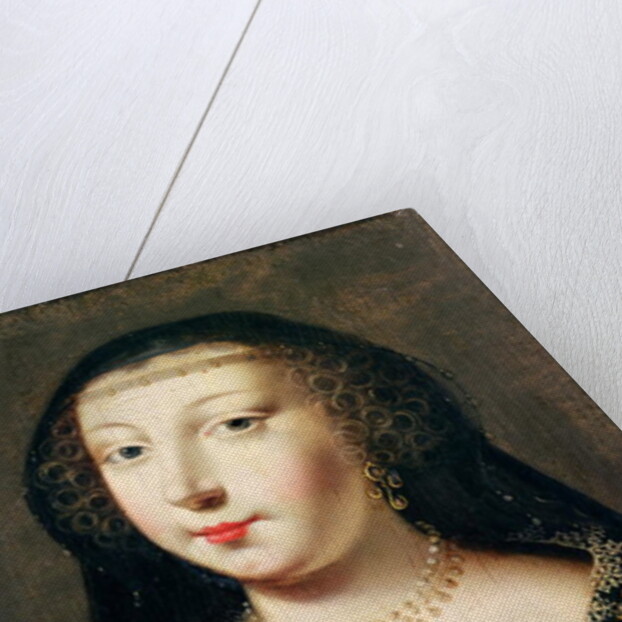 Portrait of Gabrielle d'Estrees by French School