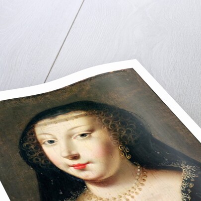 Portrait of Gabrielle d'Estrees by French School