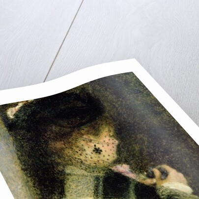 Young Woman with a Small Veil, c.1875 by Pierre Auguste Renoir