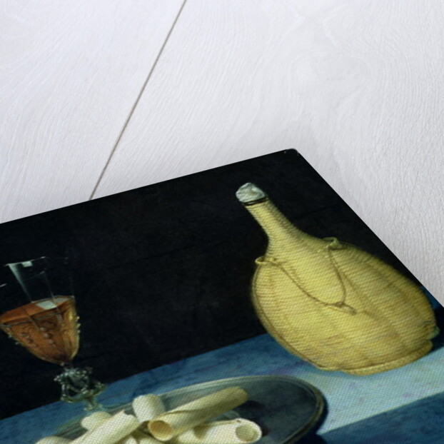 The Dessert of Wafers by Lubin Baugin