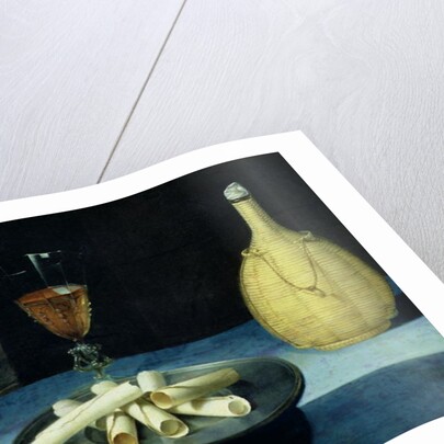 The Dessert of Wafers by Lubin Baugin