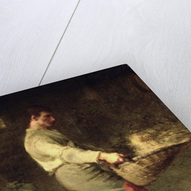 A Winnower, 1866-68 by Jean-Francois Millet