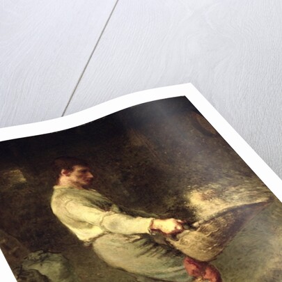 A Winnower, 1866-68 by Jean-Francois Millet