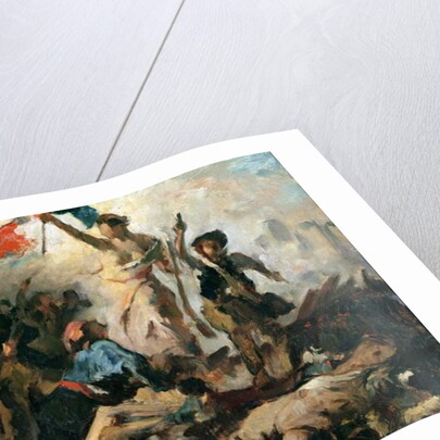 Study for Liberty Leading the People by Ferdinand Victor Eugene Delacroix