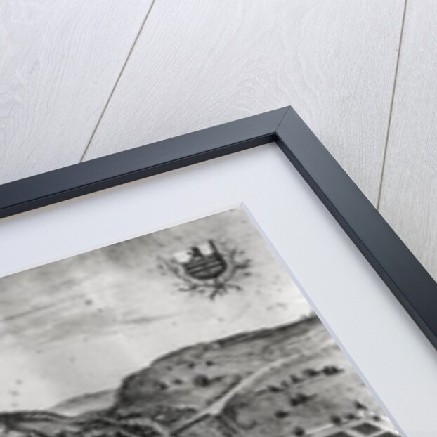 View of the chateau and town of Joinville by French School