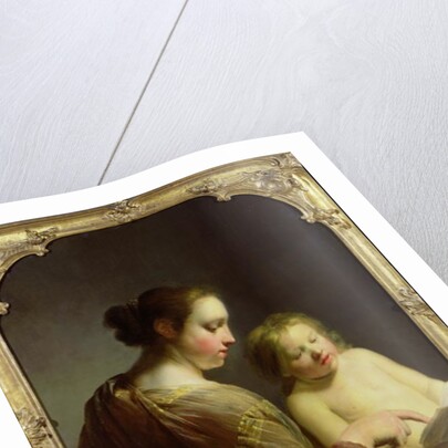 The Virgin Teaching the Infant Christ to Read, c.1630 by Pieter Fransz. de Grebber