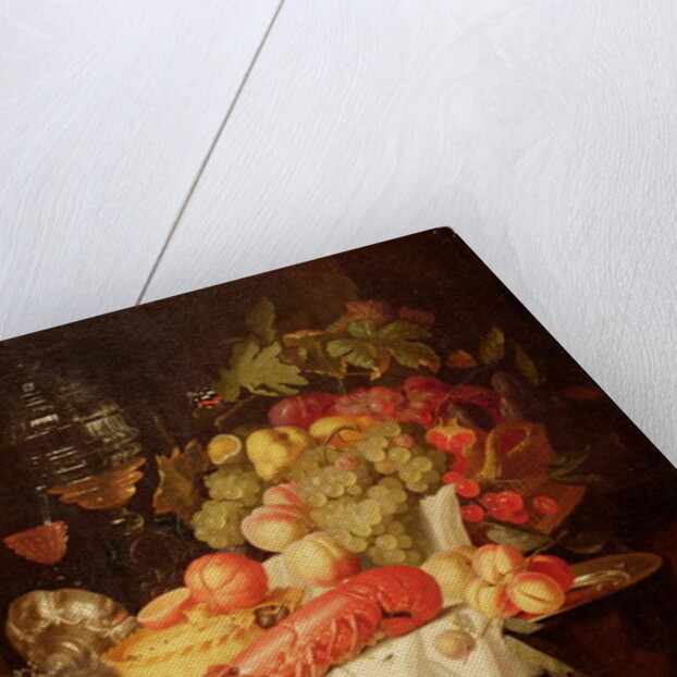 Still Life with Lobster by Johannes Hannot