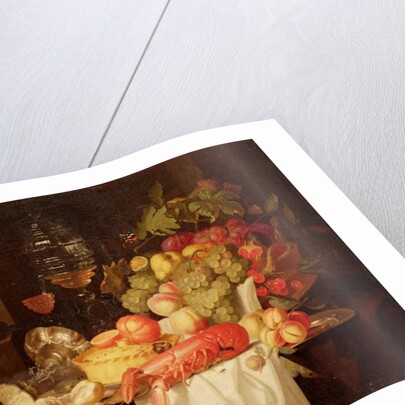 Still Life with Lobster by Johannes Hannot