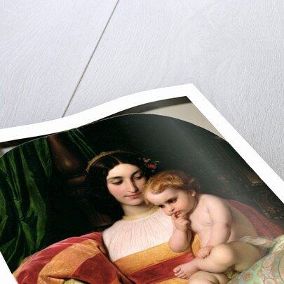 The Childhood of Pico della Mirandola 1842 by Hippolyte Delaroche